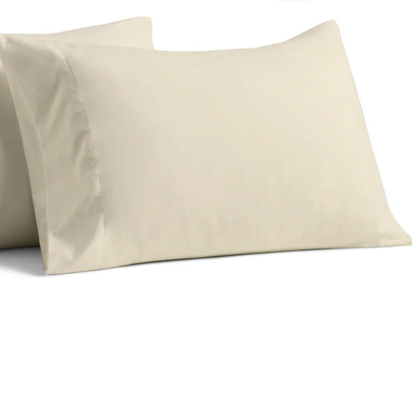The Big One Tan/ Off White Singular Pillow Case For Full Bed - Picture 1 of 4